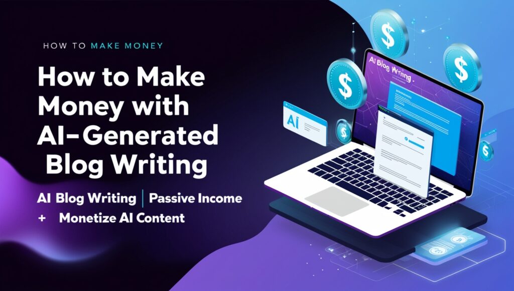 How to Make Money with AI-Generated Blog Writing